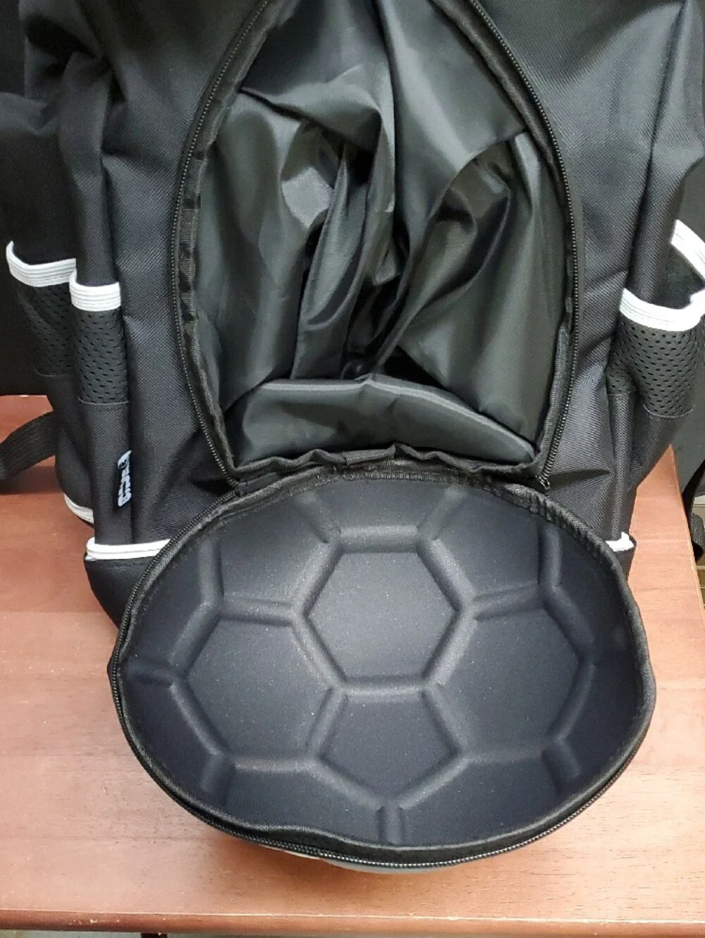 FIFA 26 World Cup Black Soccer Ball Backpack